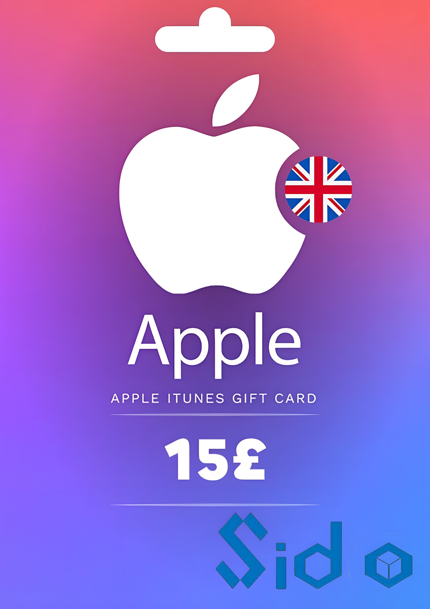 APPLE ITUNES GIFT CARD 15 GBP ITUNES KEY UNITED KINGDOM
