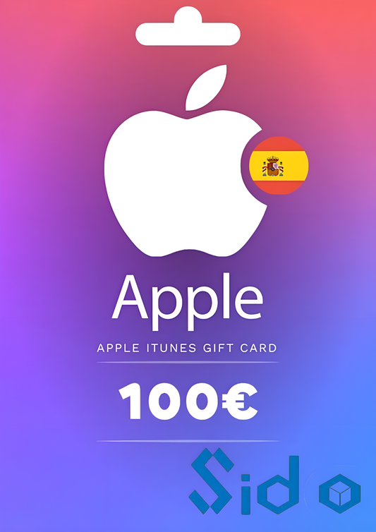 APPLE ITUNES GIFT CARD 100 EUR ITUNES KEY SPAIN