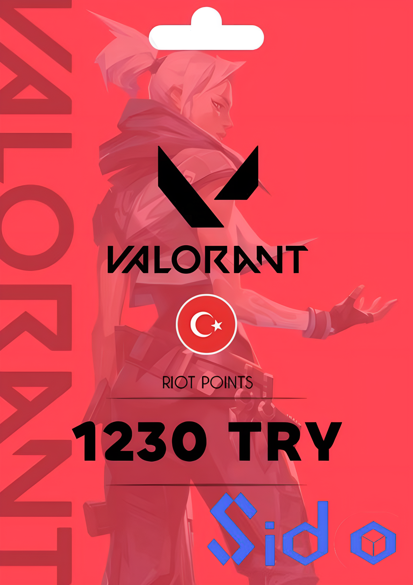 Valorant Gift Card 1230 TRY (475 VP) - TURKEY