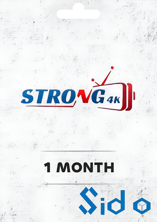 STRONG 4K (8K VIP) 1 Month - GLOBAL