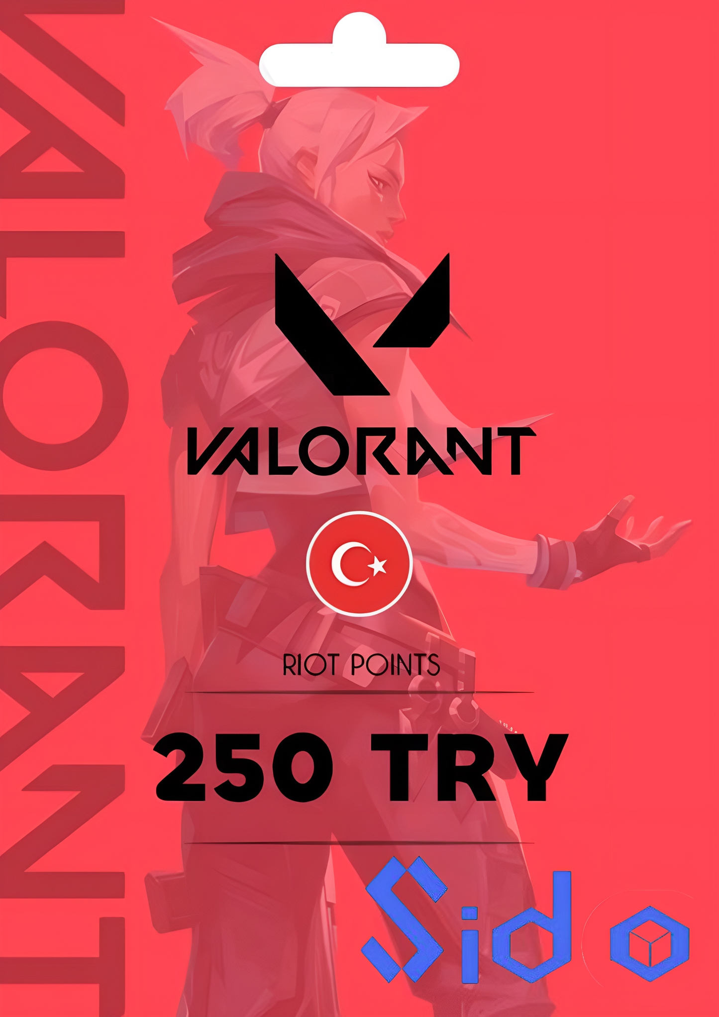 Valorant Gift Card 250 TRY (475 VP) - TURKEY