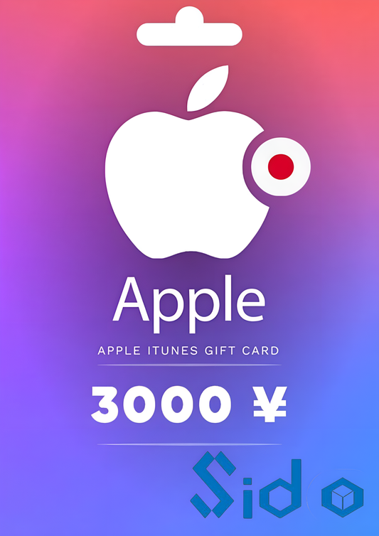 APPLE ITUNES GIFT CARD 3000 JPY ITUNES KEY JAPAN