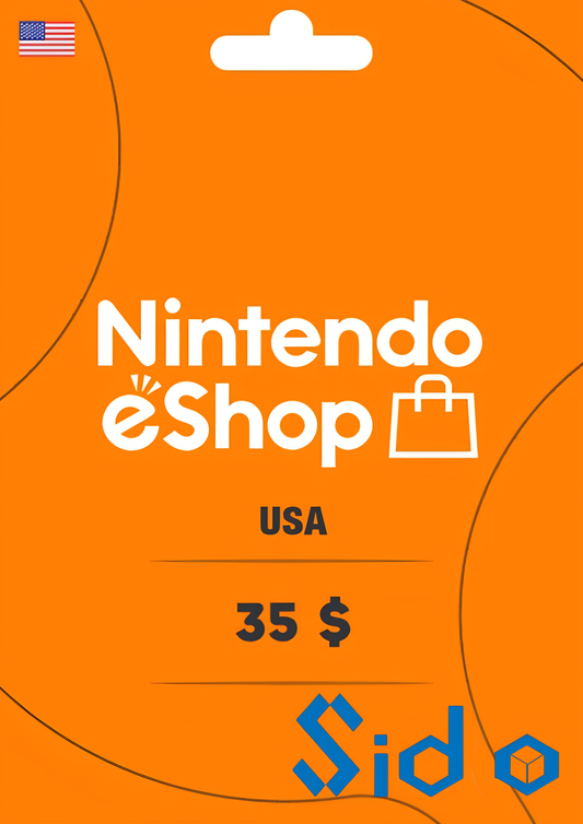 Nintendo eShop Card 35 USD Key USA