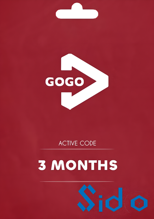 Gogo IPTV 3 Months - Active Code - Key Global