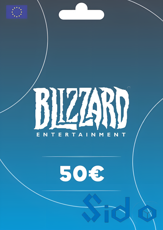 Battle.net Gift Card 50 EUR Blizzard Key Europe