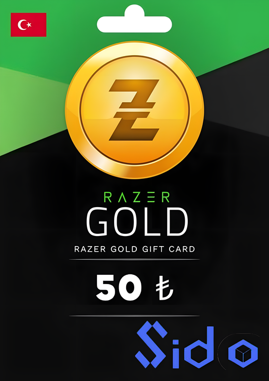 Razer Gold Gift Card 50 TRY Key TURKEY