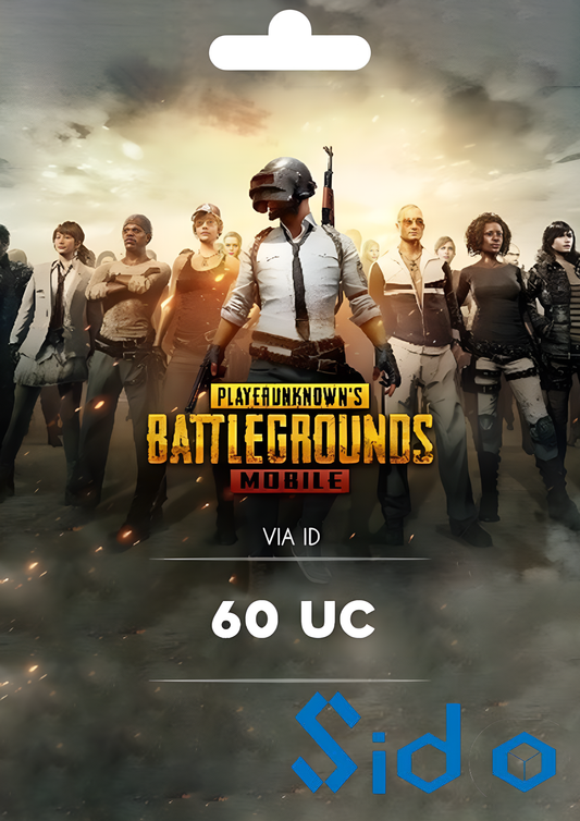 PUBG Mobile 60 UC (Unknown Cash) - GLOBAL