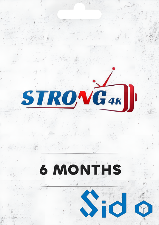 STRONG 4K (8K VIP) 6 Month - GLOBAL
