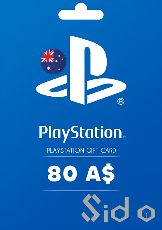 PlayStation Network Card 80 AUD (AU) PSN Key AUSTRALIA
