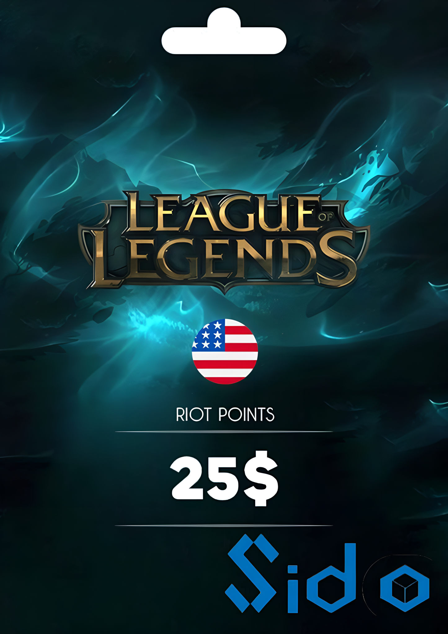 League of Legends Gift Card 25$ - Riot Key - UNITED STATES Server Only
