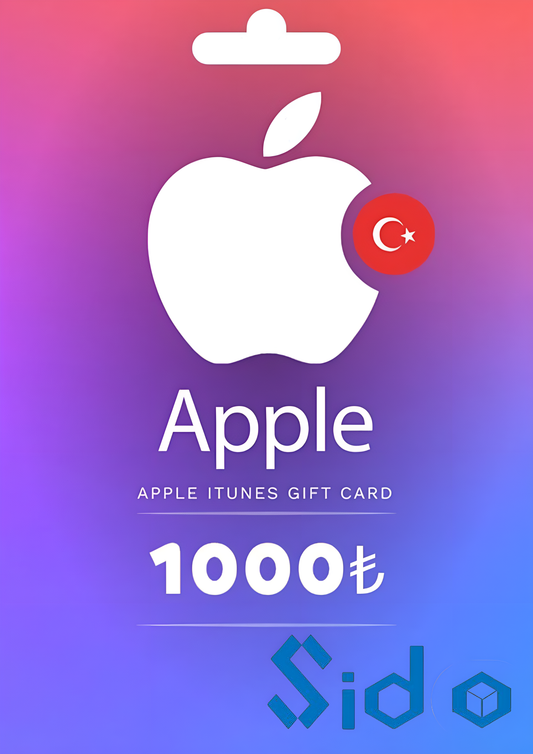 APPLE ITUNES GIFT CARD 1000 TRY ITUNES KEY TURKEY