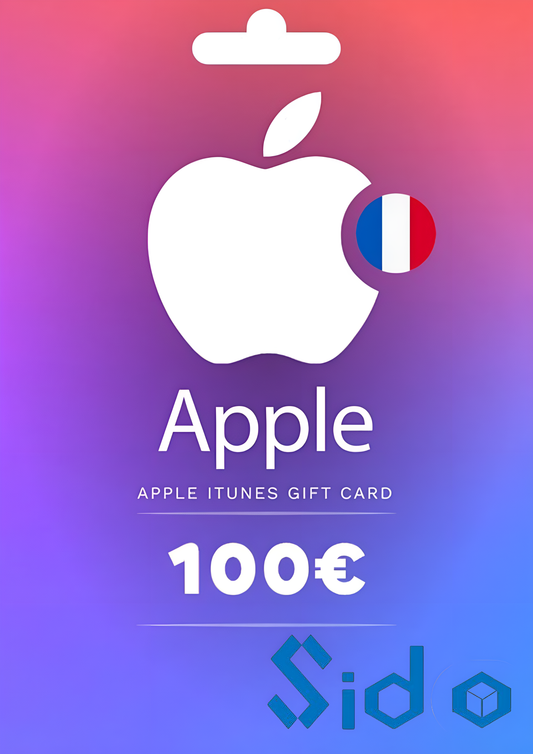 APPLE ITUNES GIFT CARD 100 EUR ITUNES KEY FRANCE