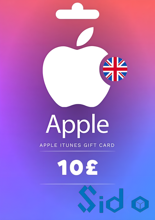 APPLE ITUNES GIFT CARD 10 GBP ITUNES KEY UNITED KINGDOM