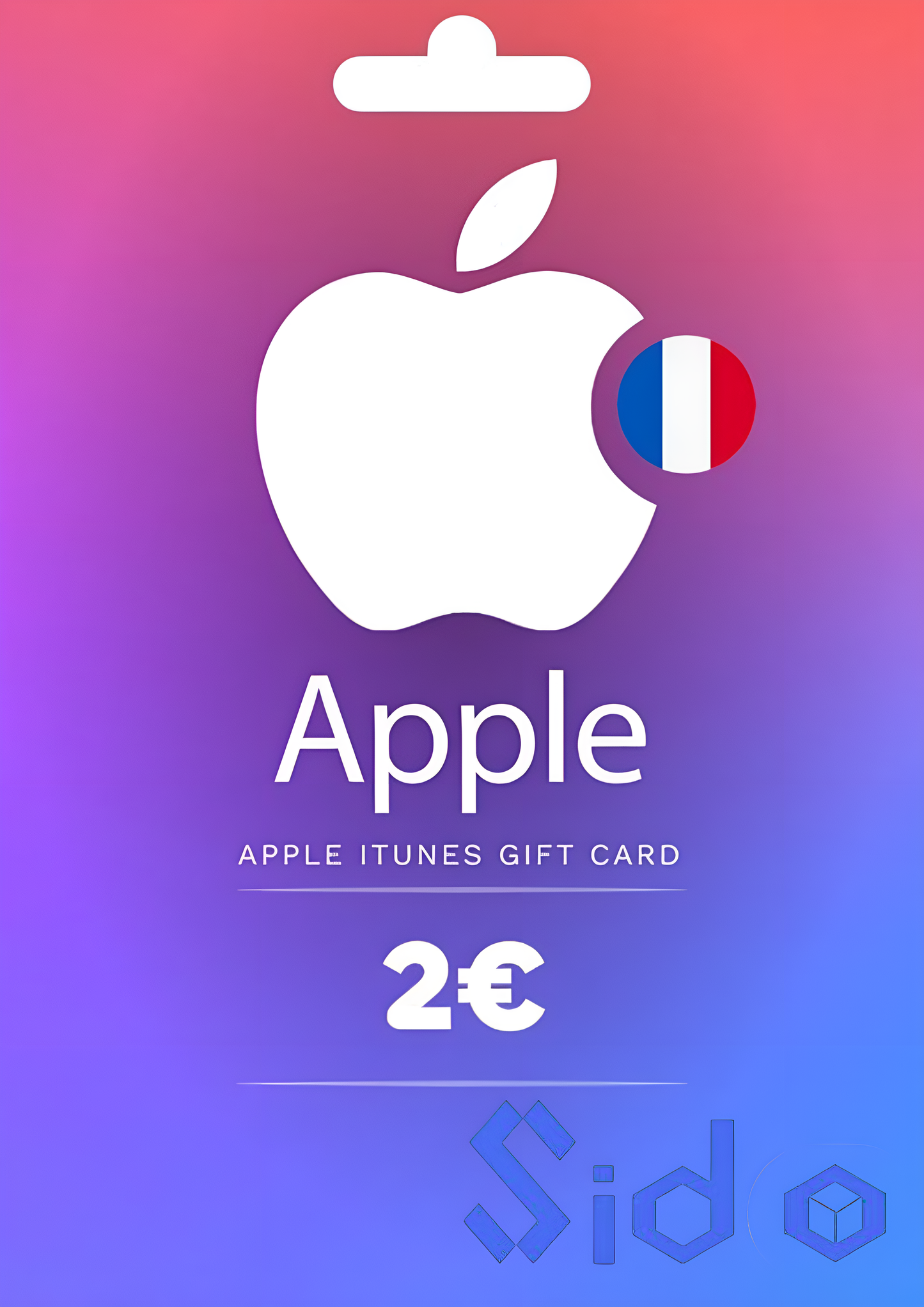 APPLE ITUNES GIFT CARD 2 EUR ITUNES KEY FRANCE