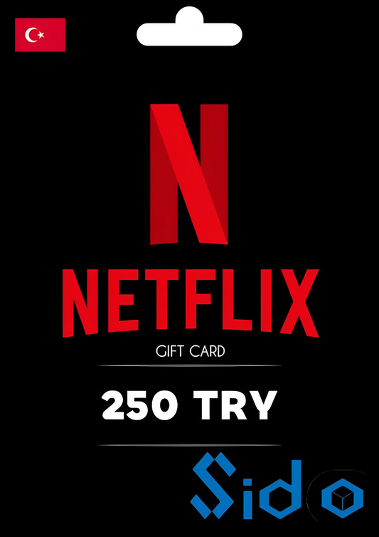 Netflix TURKEY 250 TRY- Key Turkey