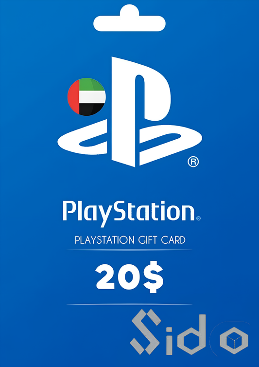 PlayStation Network Card 20 USD (UAE) PSN Key UNITED ARAB EMIRATES